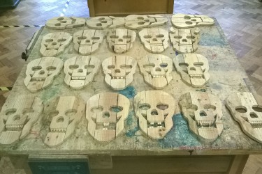 Skull making 13