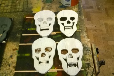 Skull making 16