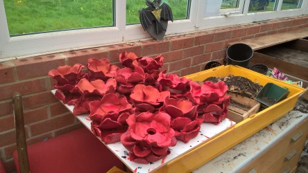 Clay Poppies   10