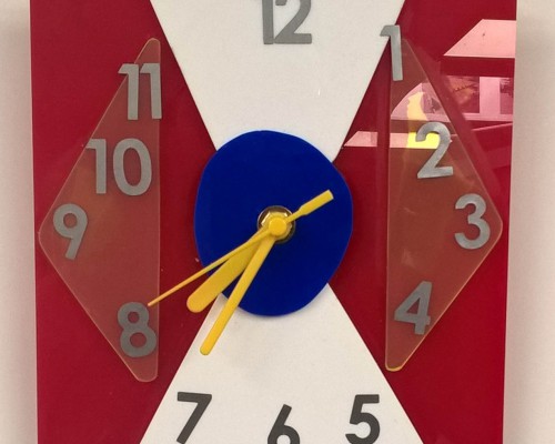 Year 8 Acrylic Clock Project March 2018