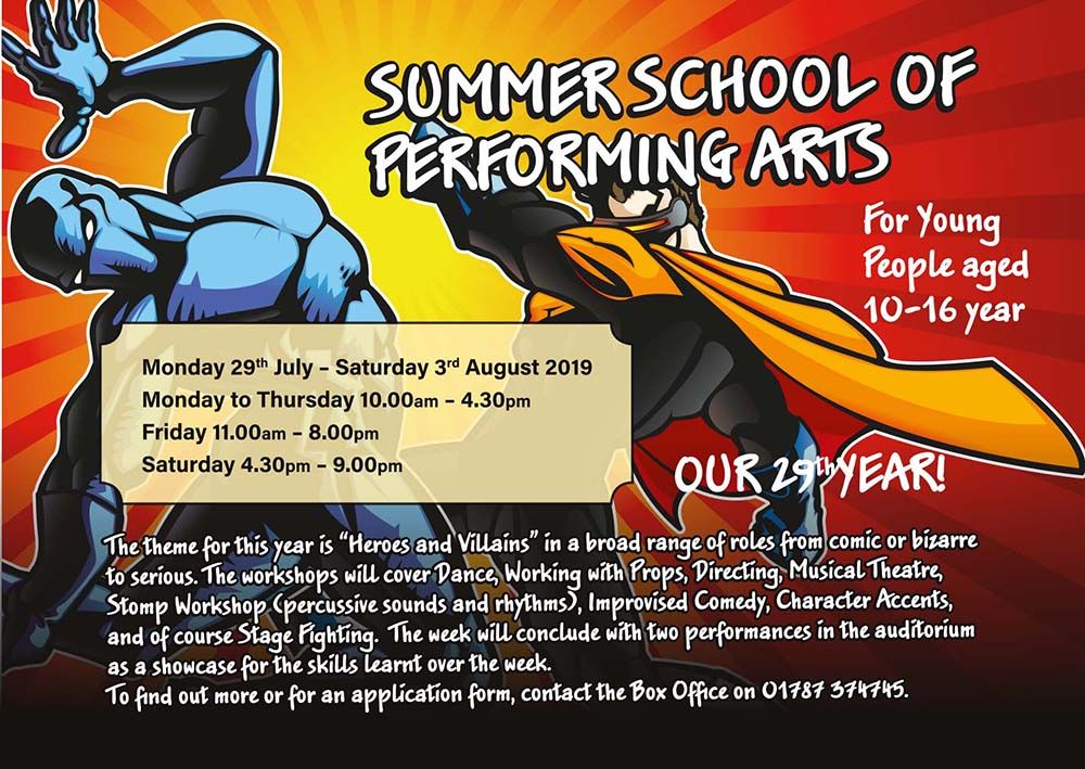 Sudbury Quay Theatre Summer School