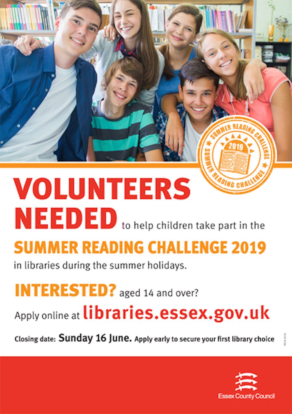 Essex Libraries Volunteering Event