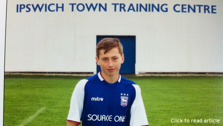 Ben Morris scores for Town at Portman Road