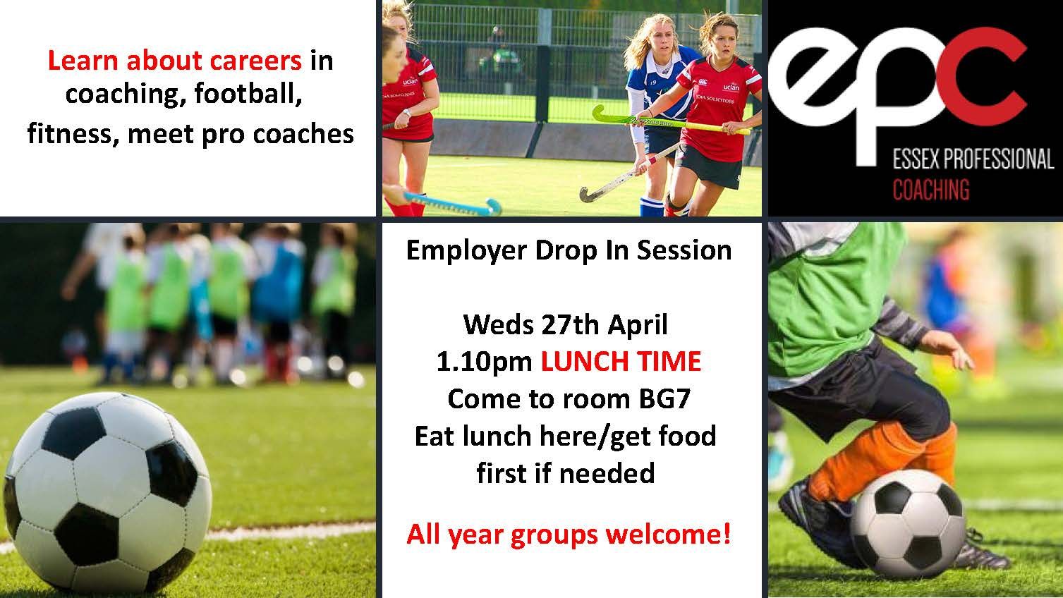 Wednesday Lunchtime Employer Drop In Sessions