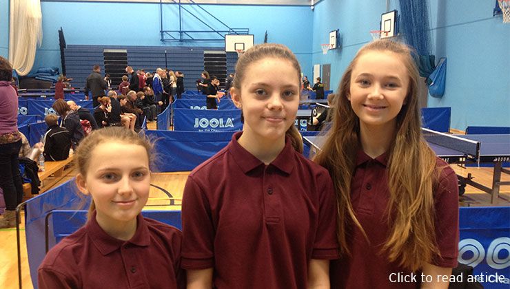 Ramsey Academy Table Tennis Squad Update